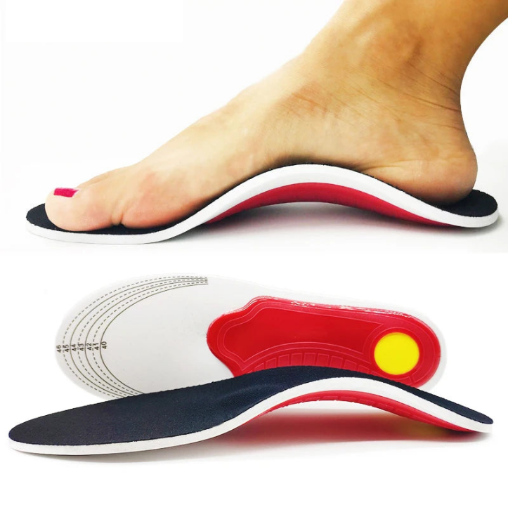 Einlegesohlen mit orthopädischer Fußgewölbestütze
