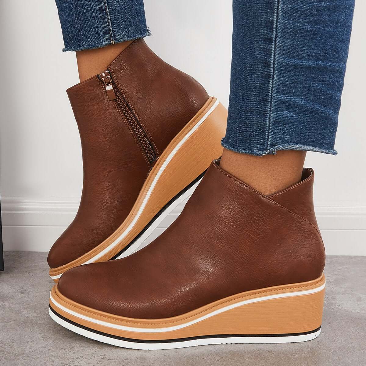 Danielle: Modische Plateauschuhe