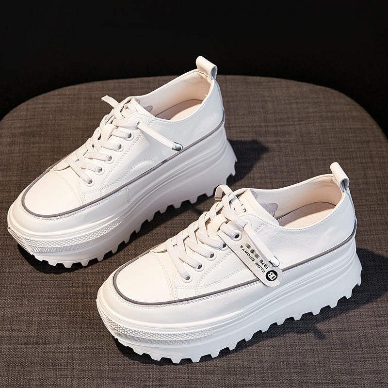 Damen Sneaker Plateau Schuhe Mode Stylisch