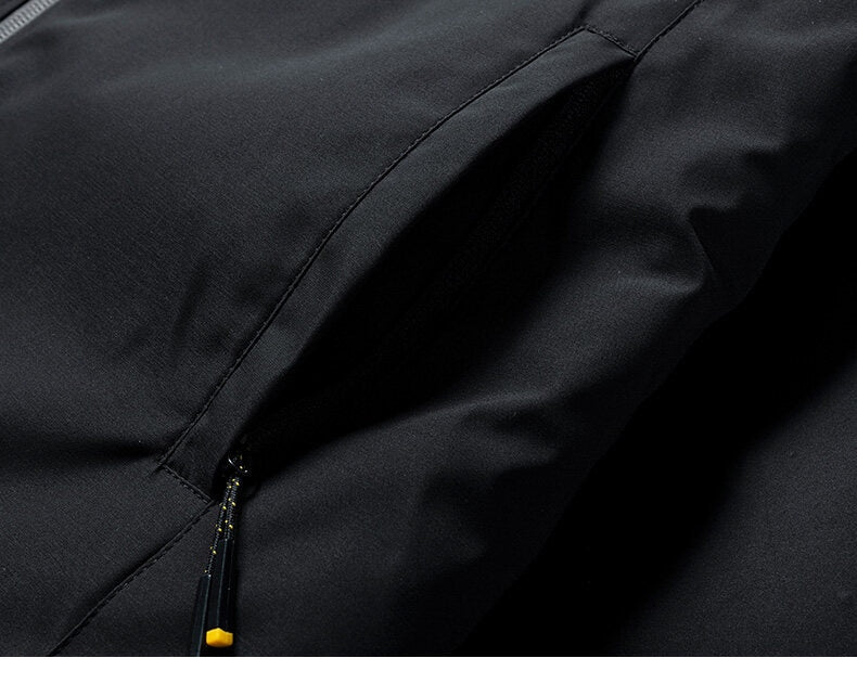 Herren Parka Jacke Winter Warm Wasserdicht