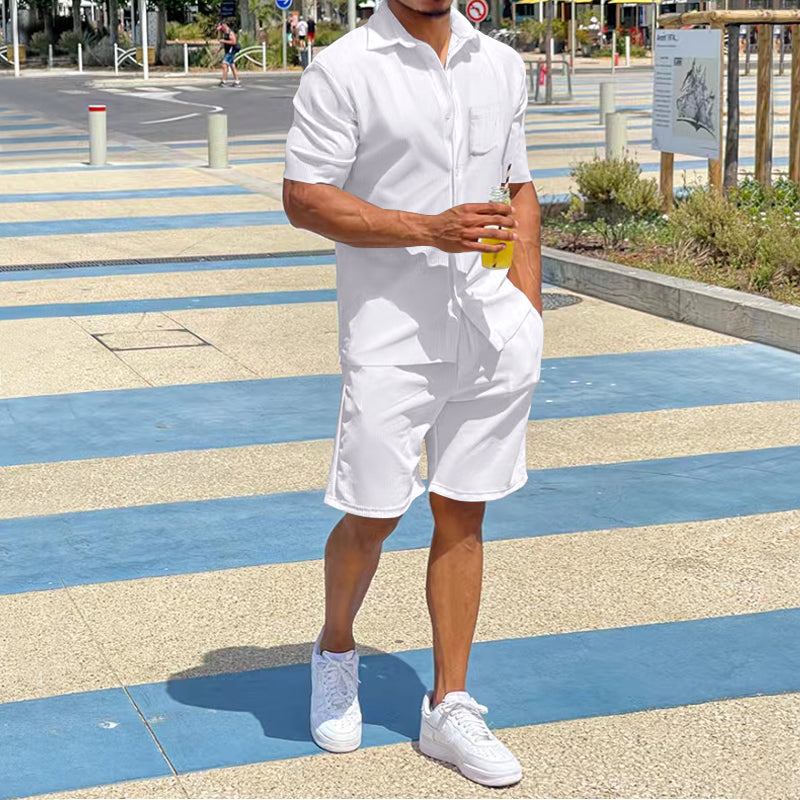 Bequemes Herren Freizeit Outfit Set