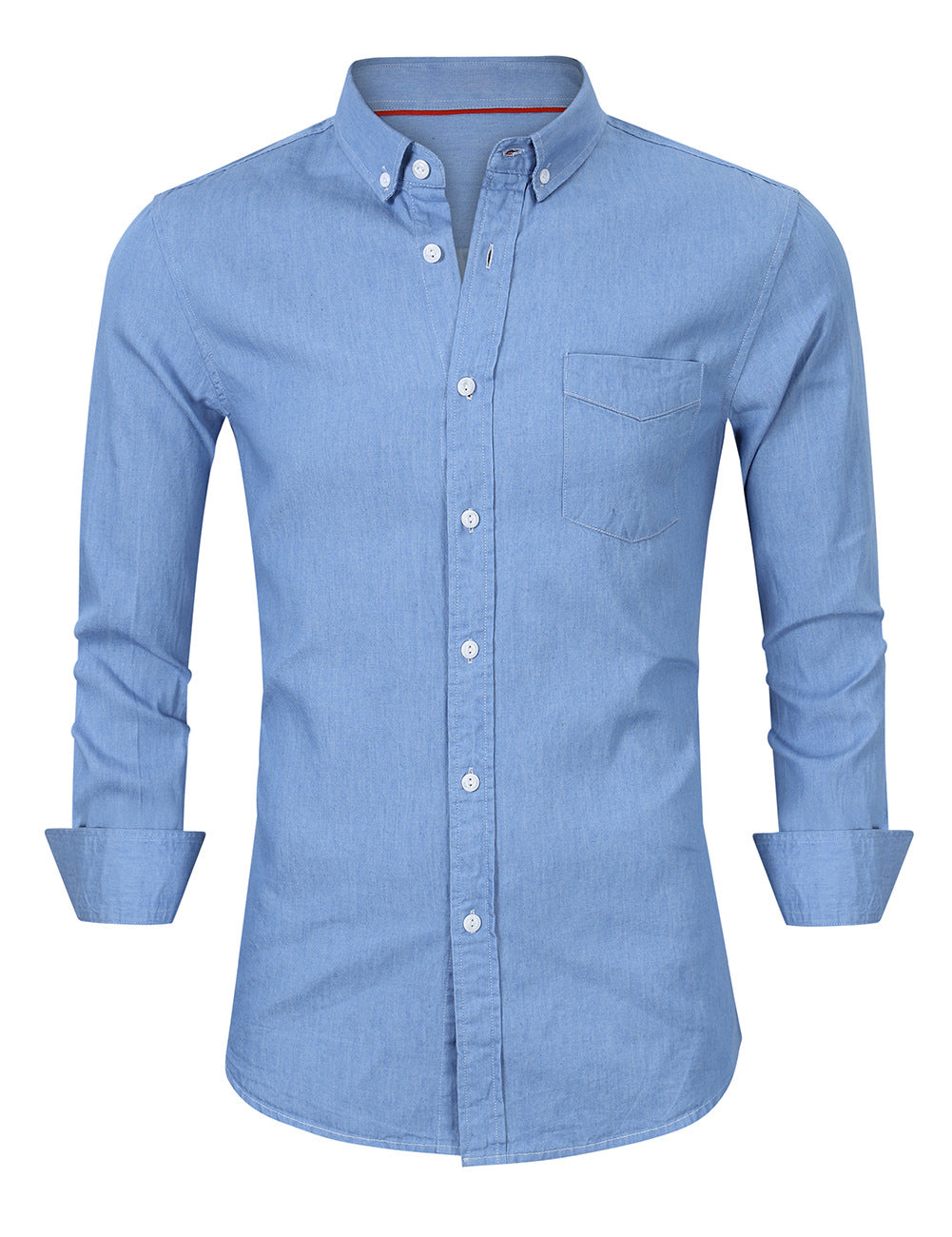 Herren Jeanshemd Modern Casual Style