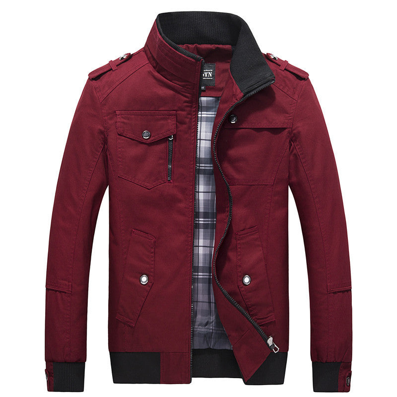 Herren Übergangsjacke Multifunktional mit Taschen