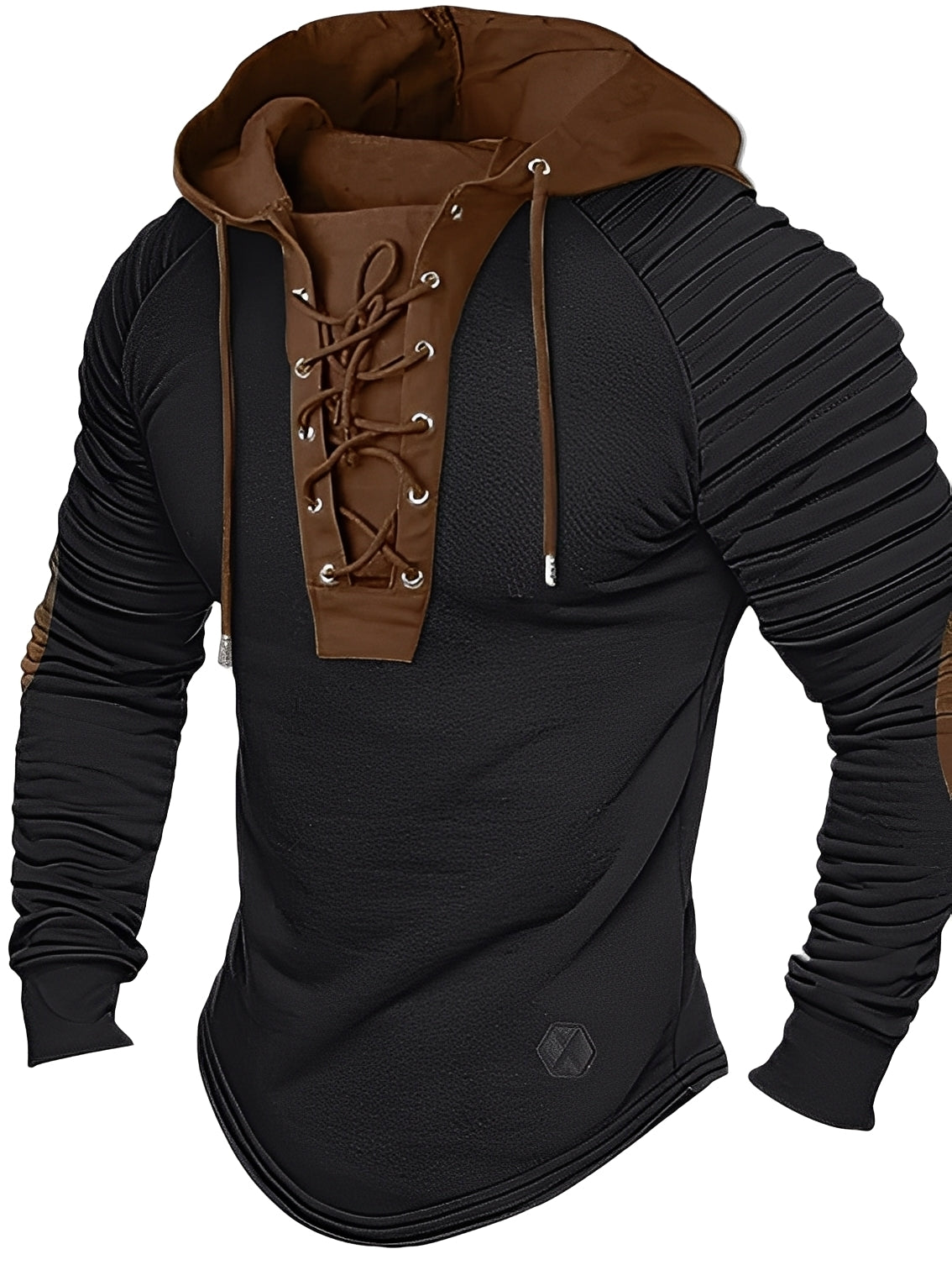 Strickpullover Herren Kapuze Bequem Leicht