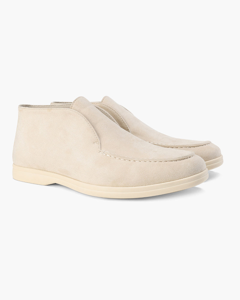 Herren Halbschuh Elegant Braun Lederschuhe Business
