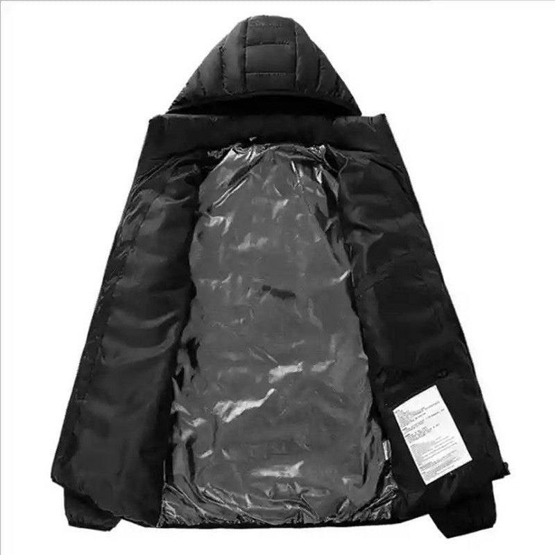 Herren Steppjacke Atmungsaktiv Ultraleicht Winter