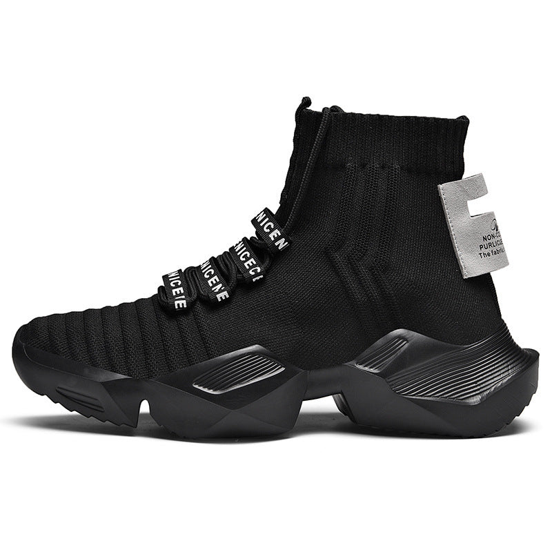 Damen Sneaker High-Top Sportlich Elastisch