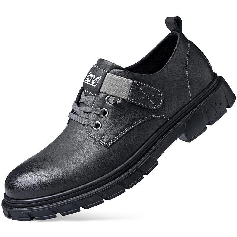 Leder Schuhe Cargo Stil Damen Mode