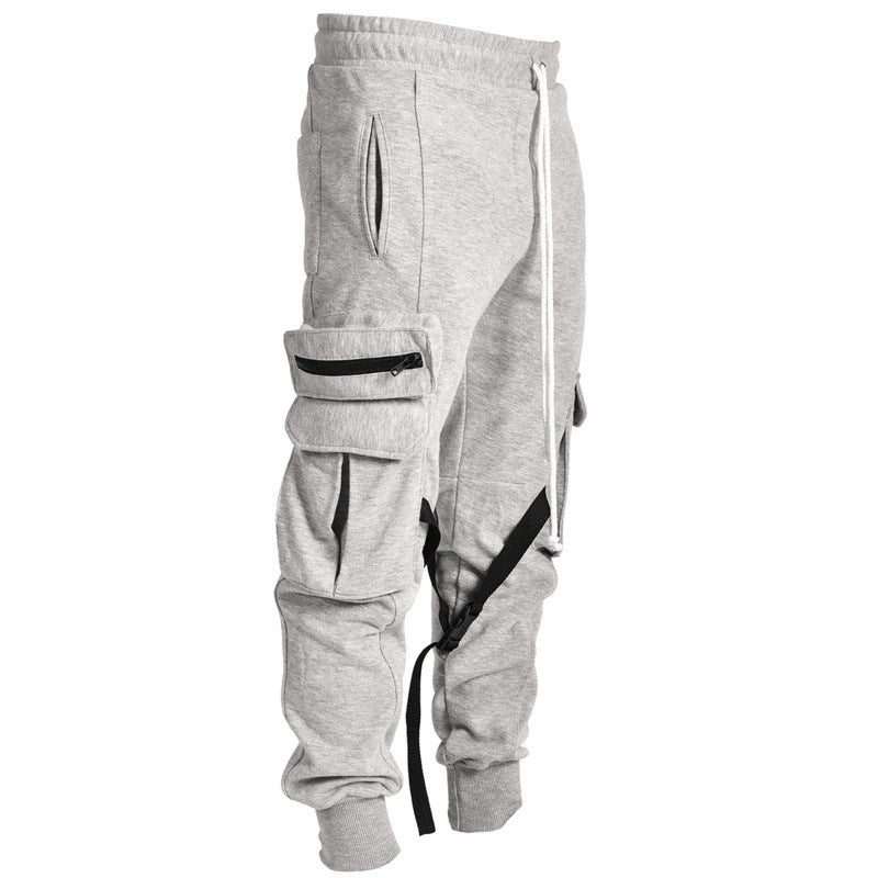 Herren Cargo-Hosen Bequem Mit Verstellbarem Bund