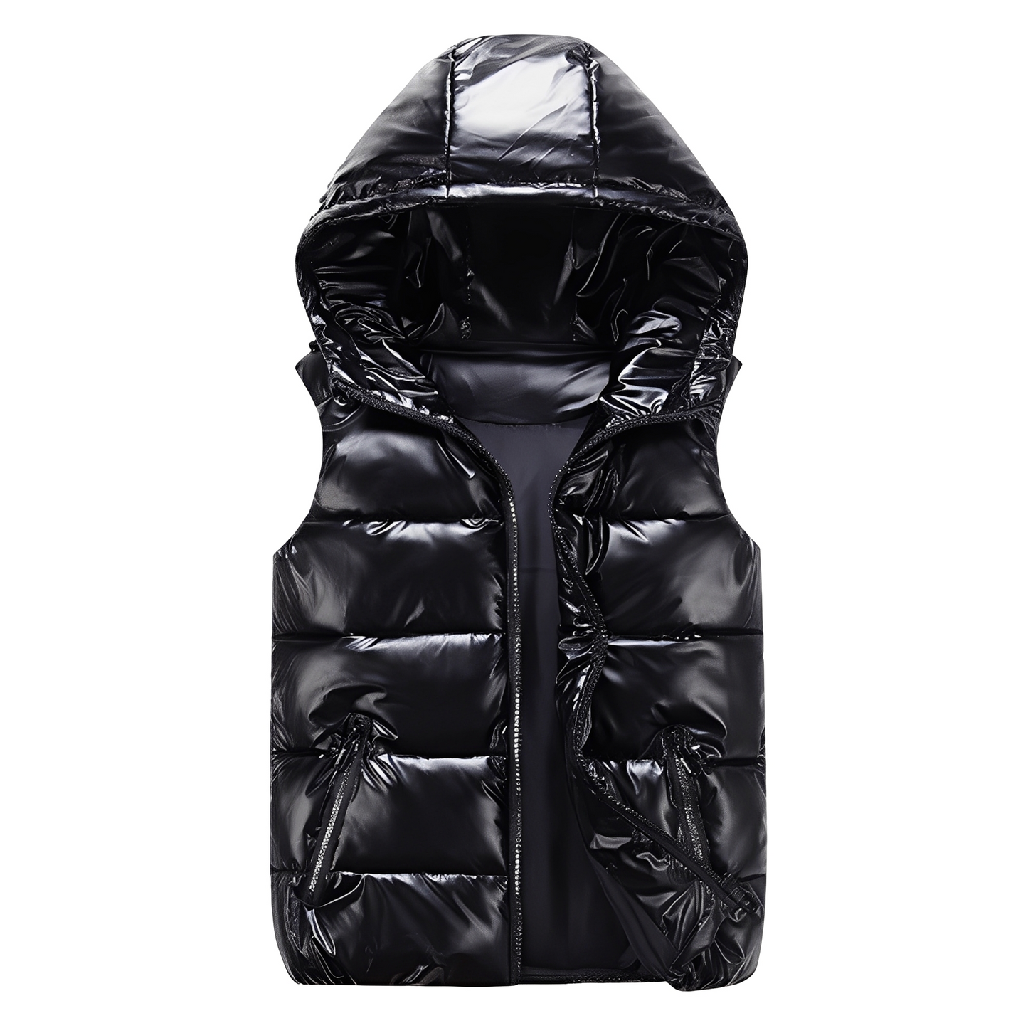 Damen Hoodie Warme Winterweste Modern