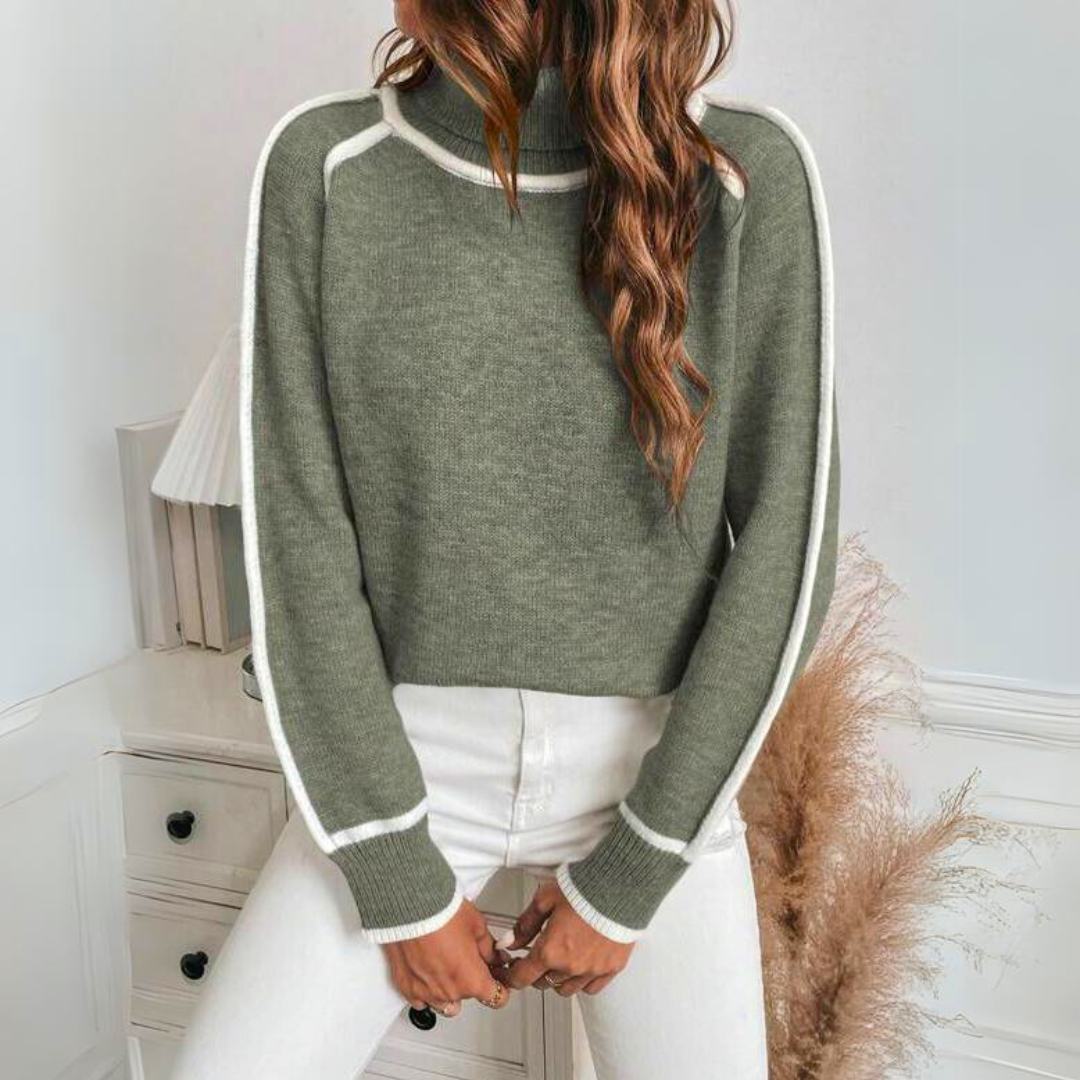 Damen Strickpullover Frühling Lässig Bequem