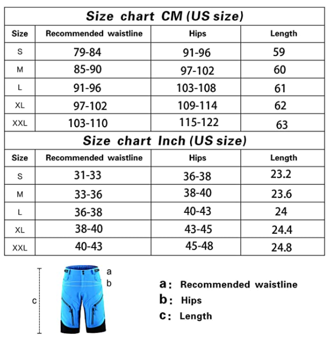 Herren Radhose Cycling Shorts atmungsaktiv