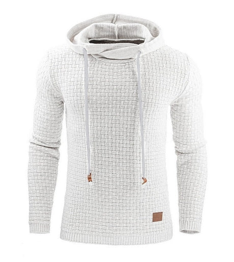 Herren Kapuzenpullover Strukturiert Modern Bequem