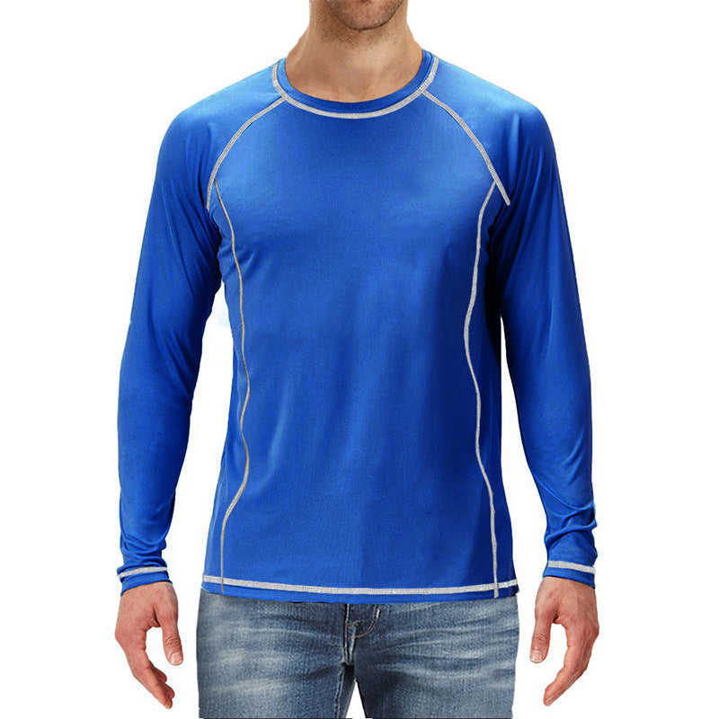 Herren Langarmshirt Atmungsaktiv Modern Schnitt