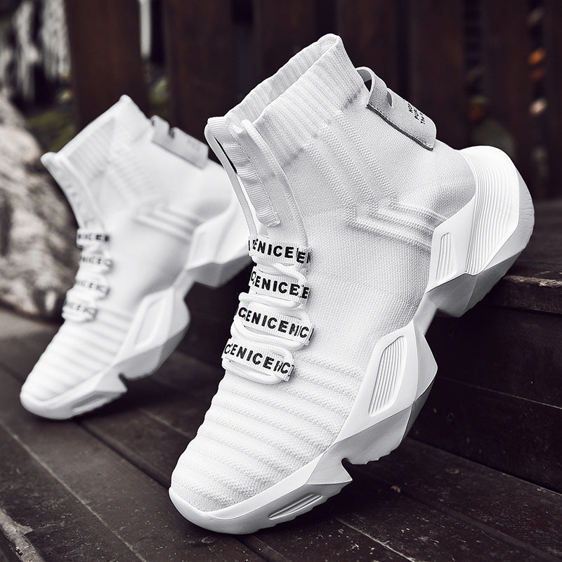 Damen Sneaker High-Top Sportlich Laufschuhe