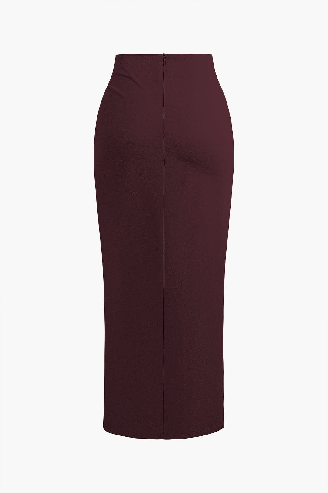 Fridoline | Damen Midirock Elegant Wickelrock Hochgeschlitzt