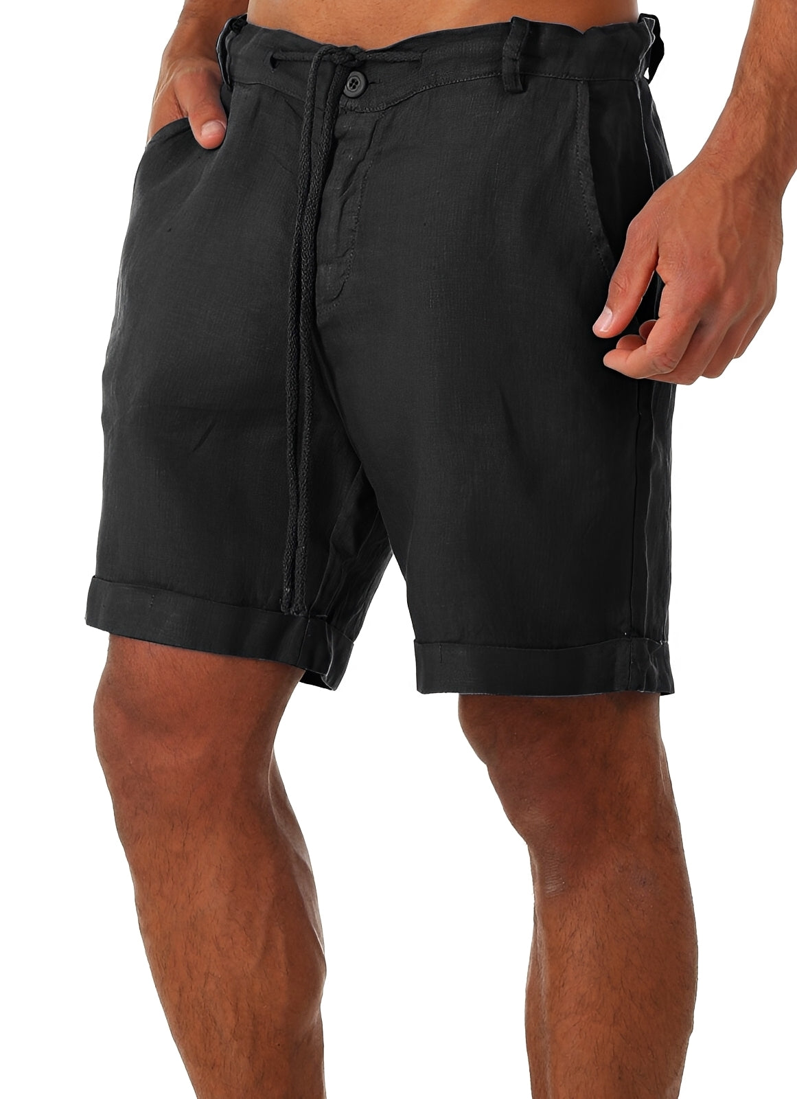 Herren Shorts Bequem Lässig Schnüren