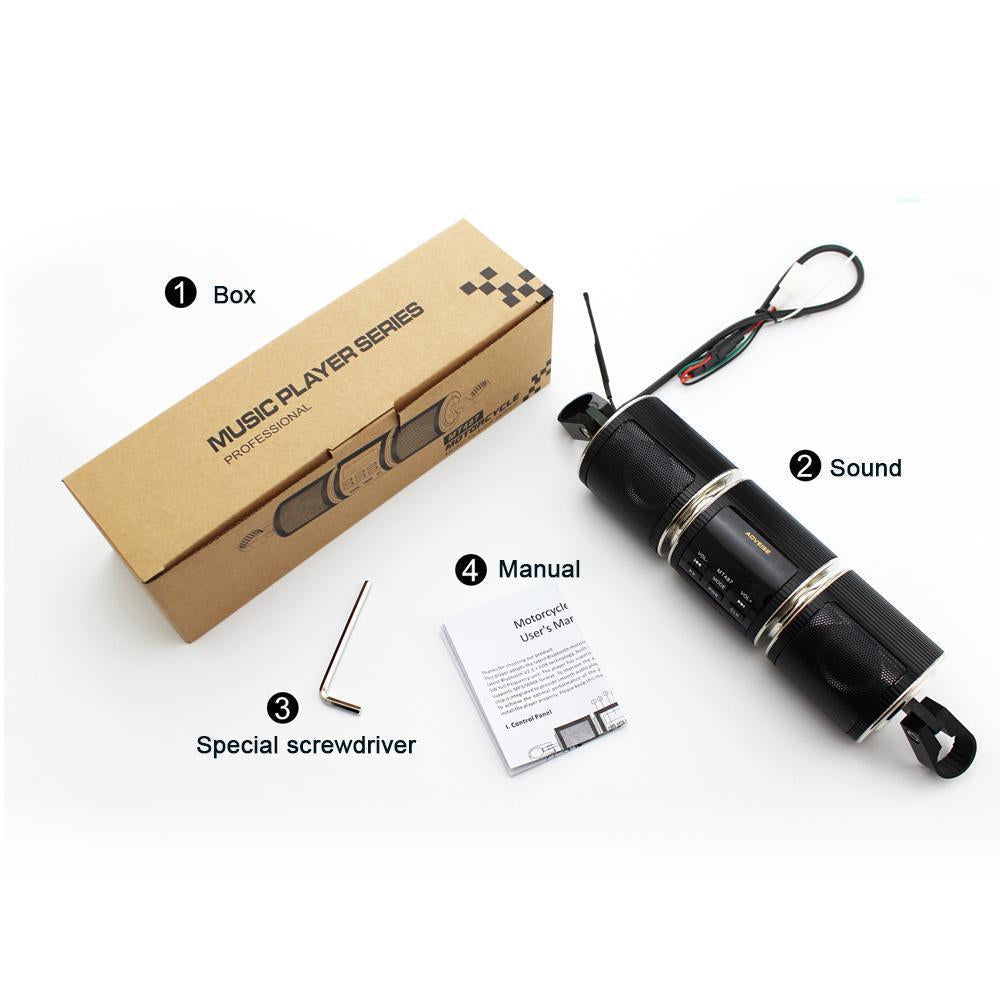 Motorrad Bluetooth Lautsprecher Wasserdicht Lenker Mount