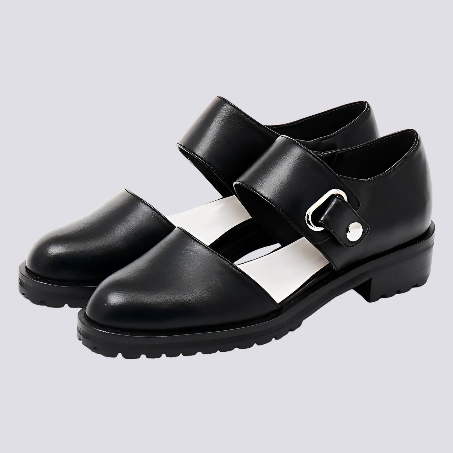 Damen Sportschuhe Schnalle Freizeit Schuhe Bequem