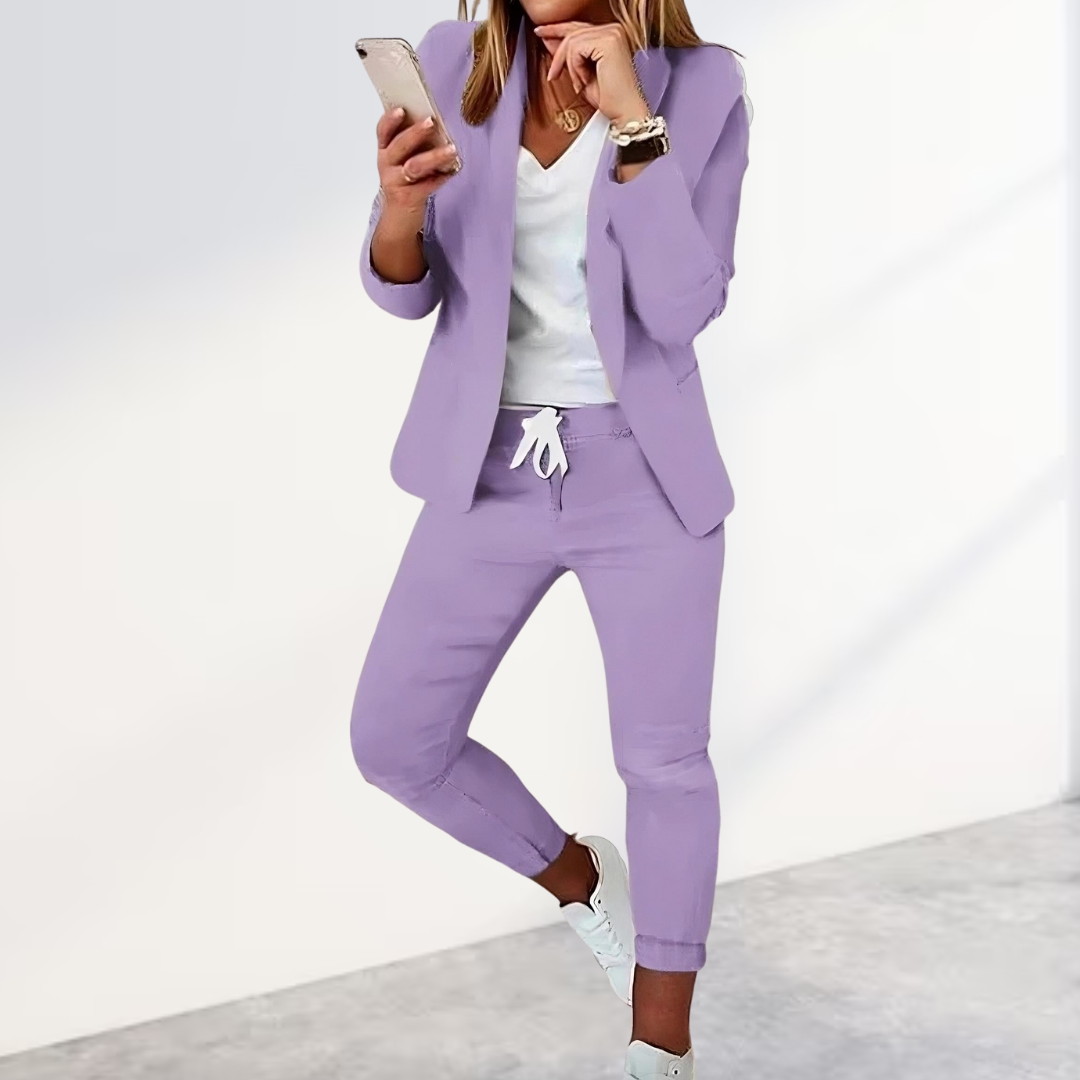 Herren Blazer Anzug mit Hose Elegant