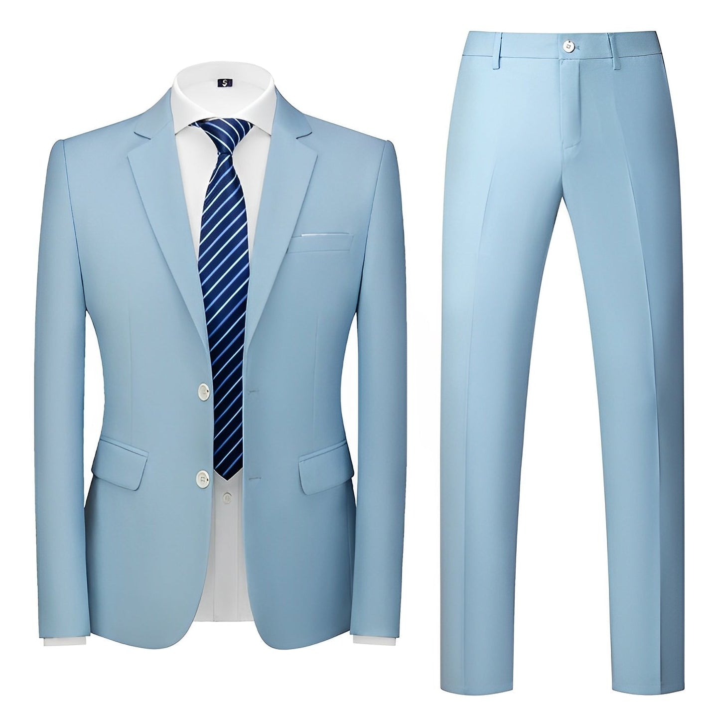 Maßgeschneiderter Herren Anzug 2-teilig Elegant