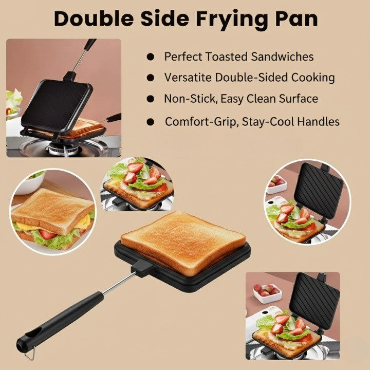 Doppelseitiger Sandwich-Toaster Antihaft Best Qualität