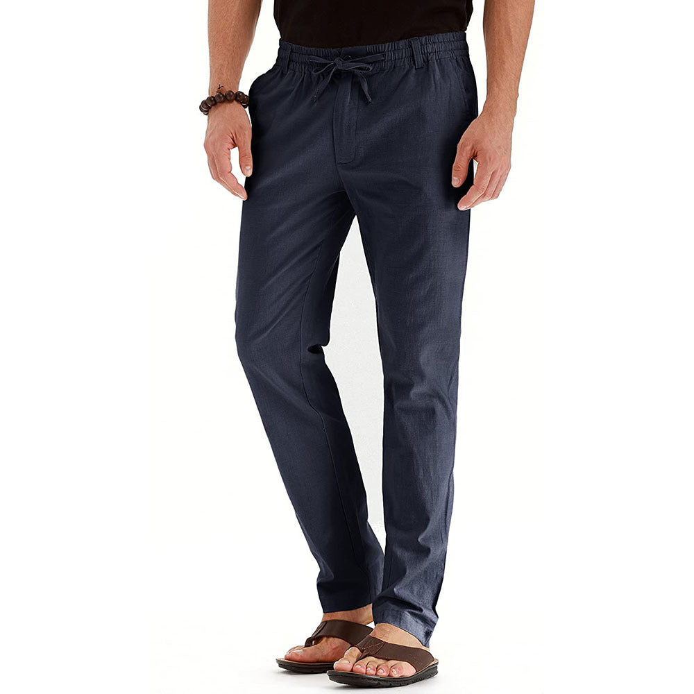 Bequeme Herrenhose Business Casual ElastischLockerer Schnitt
