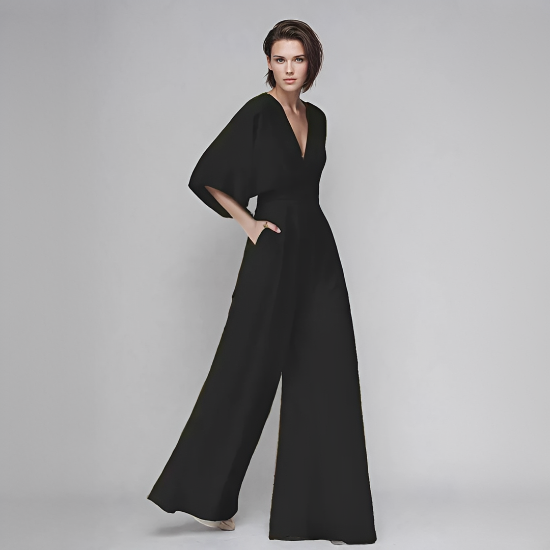 Eleganter Damen Jumpsuit Stilvoll Abendgarderobe