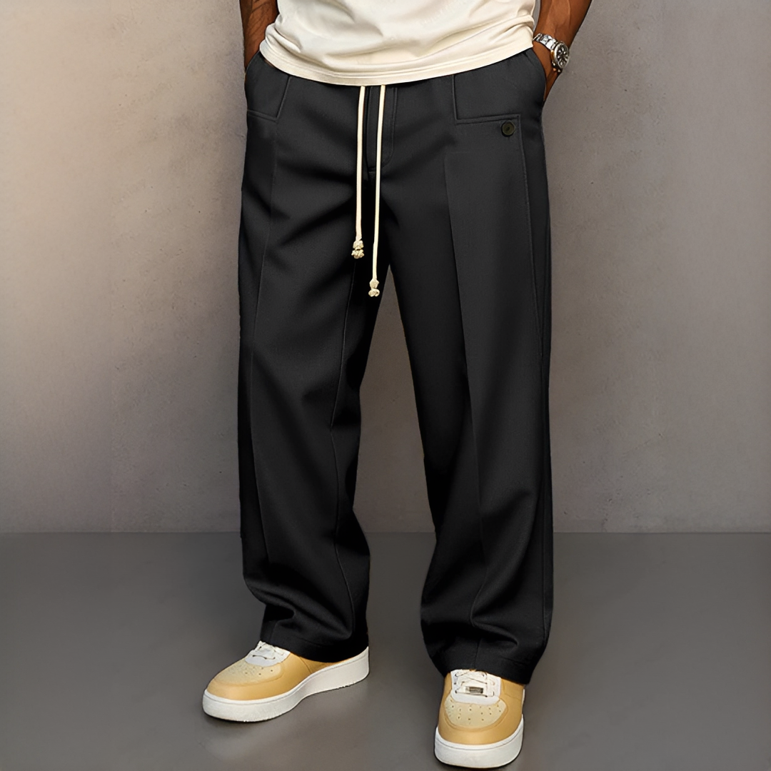 Herrenhose Elegant mit Zugband und Stretch