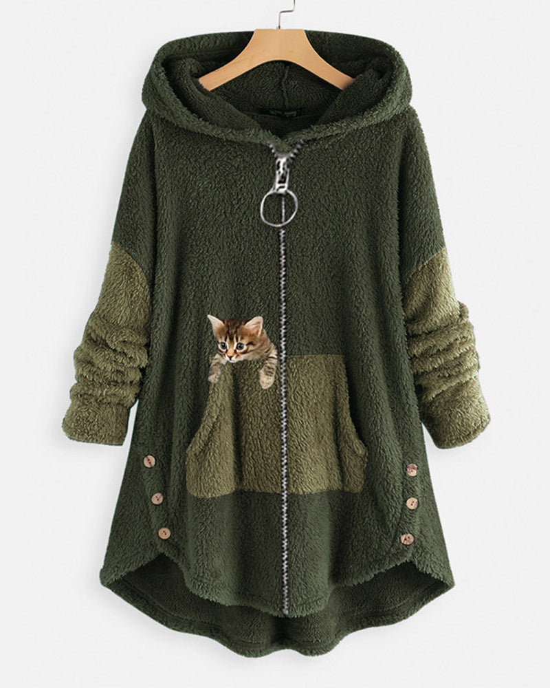 Katzenprint Schal Süß Berliner Style