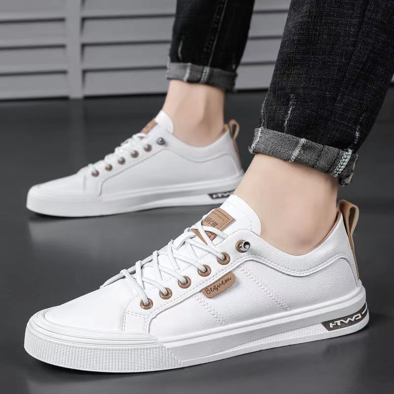 Weißes Sneaker Damen Schuhe Mode Sport