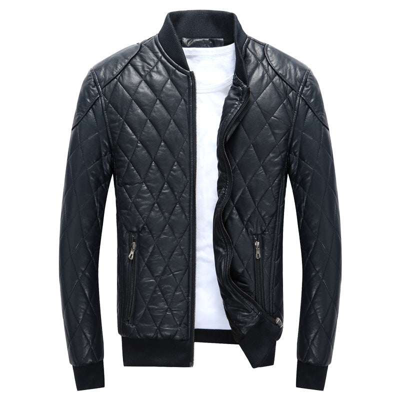 Herren Steppjacke Warm Elegant Übergröße