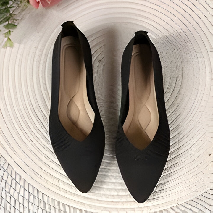 Damen Flache Schuhe Lässig Spitze Zehen Schuhe
