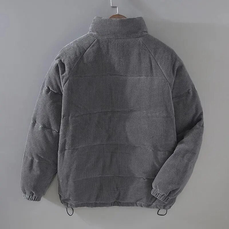 Herren Cordjacke Warm Winterjacke Outdoor