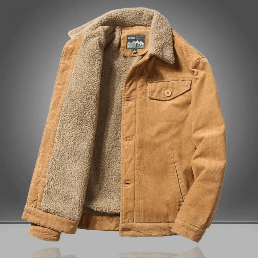 Männer Winterjacke Warm Isoliert Modern