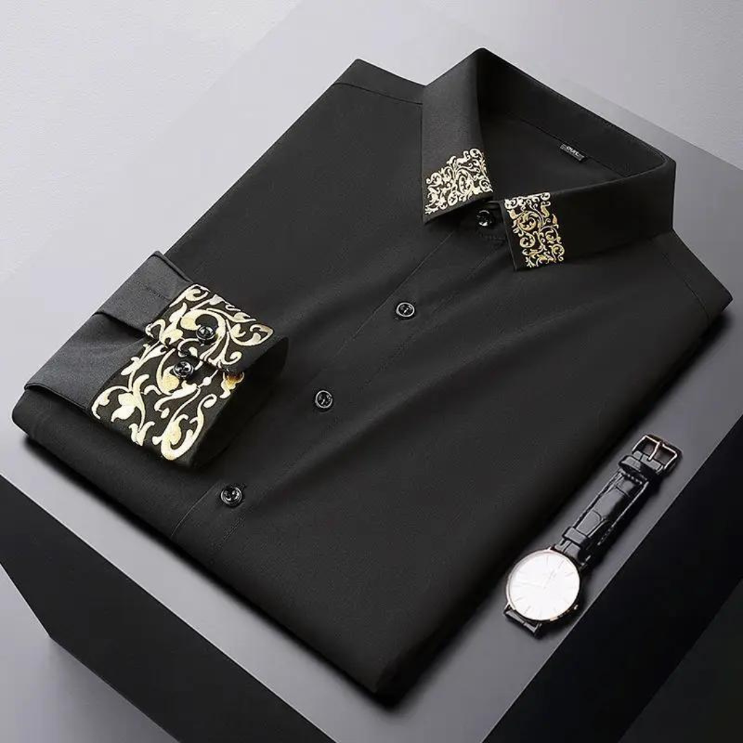 Herren Hemd Japanisches Design Modern Slimfit