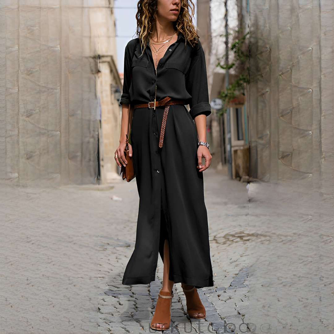 Sommerkleid Damen Elegant Leicht Blumenmuster