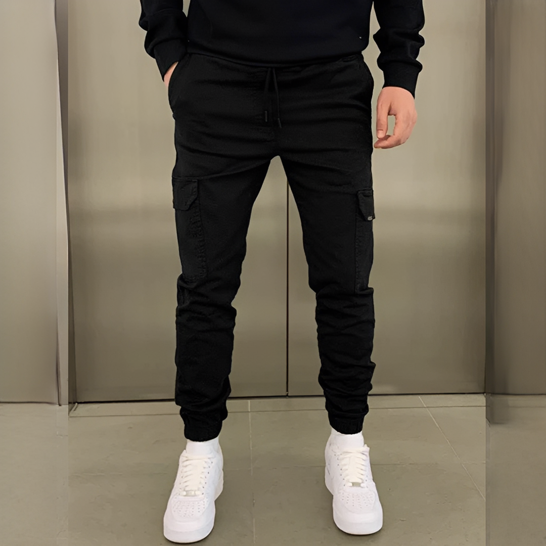Bequeme Herren Cargohose Freizeit Hose Comfort
