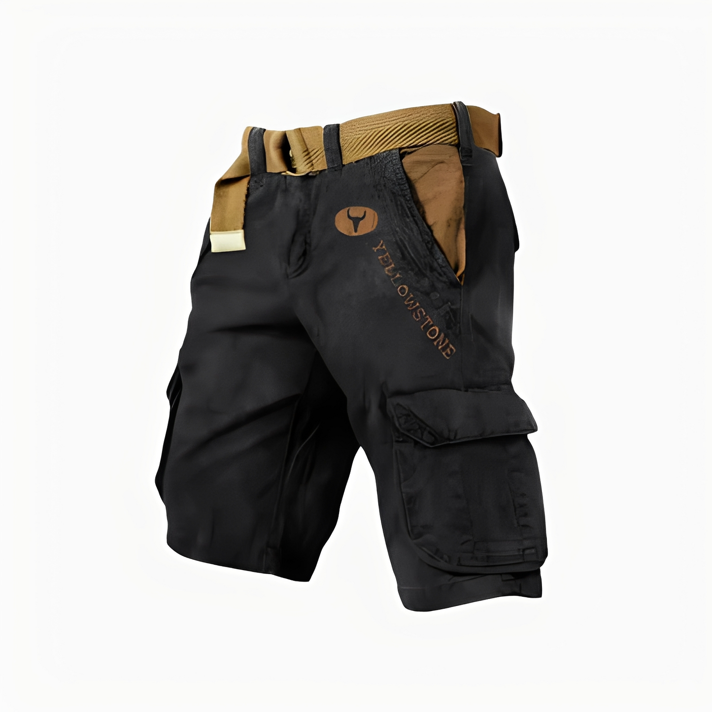 Herren Cargo Shorts Bequem Leicht Freizeit