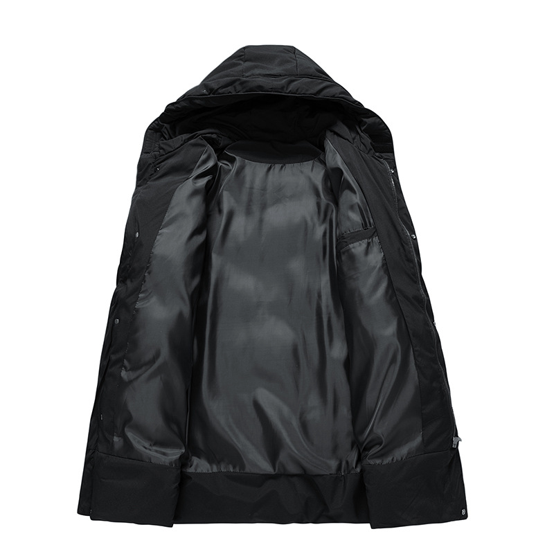 Herren Parka Wasserdicht Elegante Winterjacke