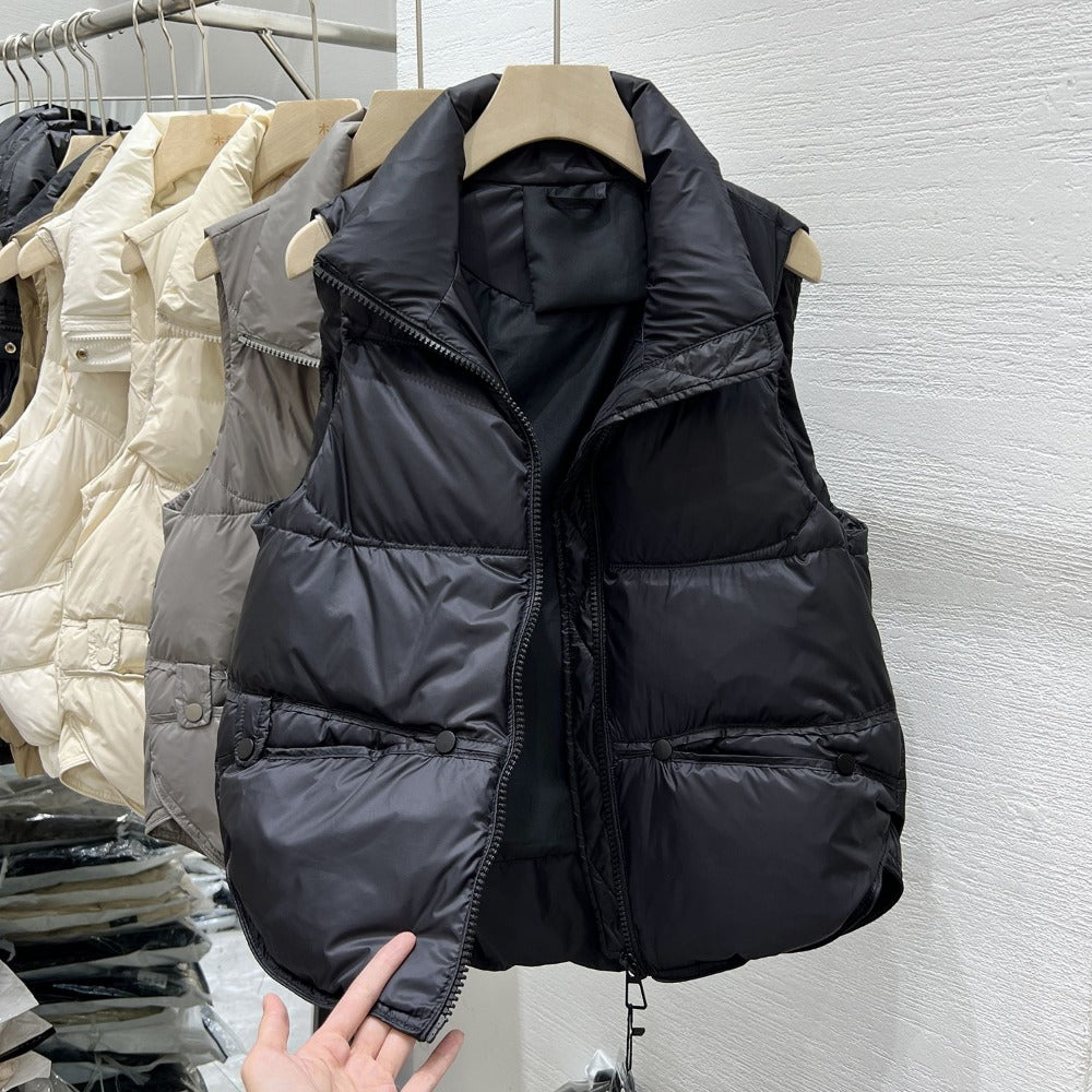 Wattierte Damenjacke Warm Isoliert Winter