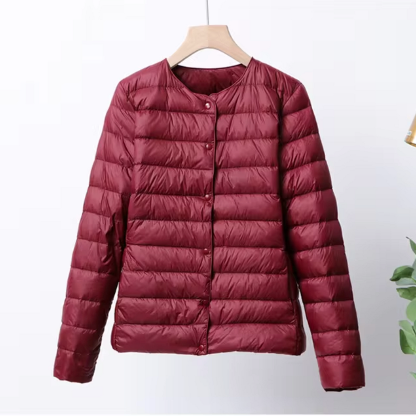 Ultraleichte Daunenjacke Damen Warm Wasserabweisend
