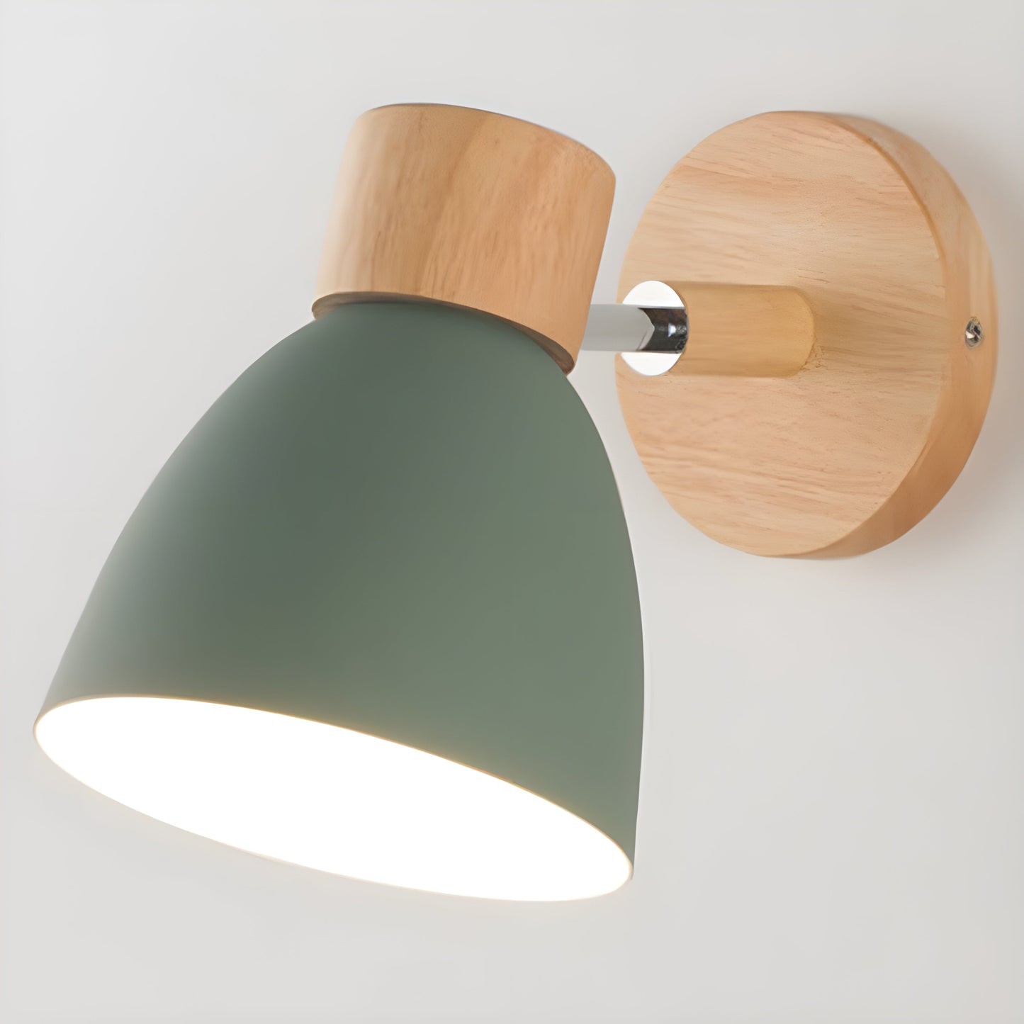 Norwegische Holzwandlampe Schlafzimmer Lampe Dimmbar