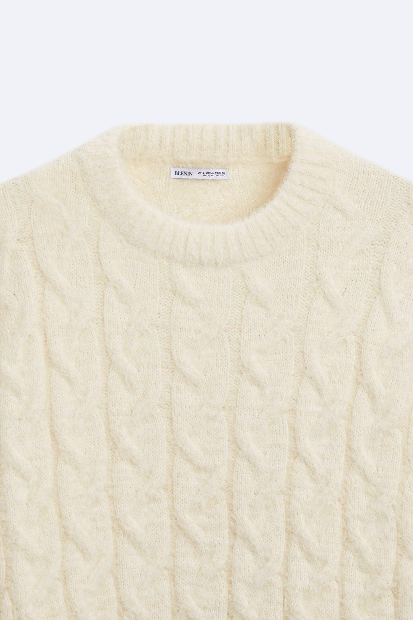 Zopfstrickpullover Eleganter Damenpullover Zeitlos