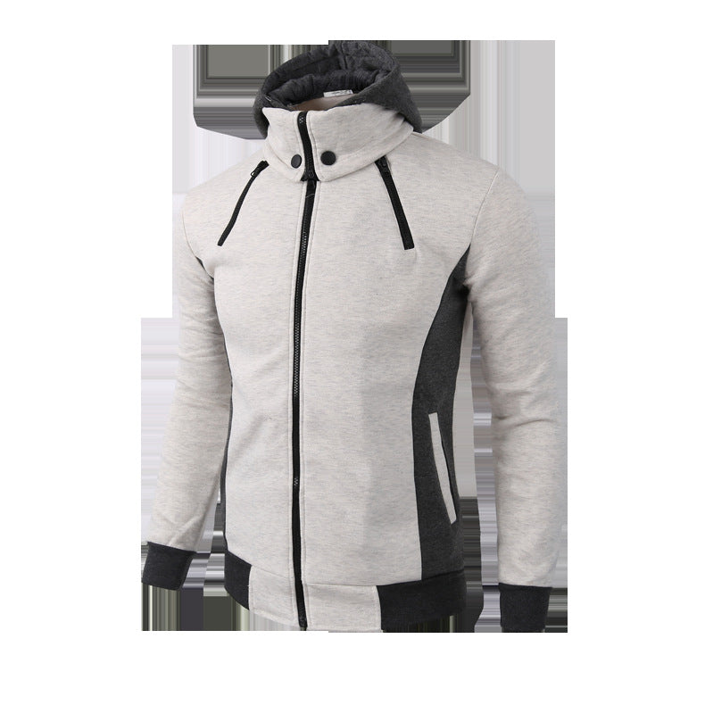 Herren Sportjacke Abnehmbare Kapuze Praktische Taschen