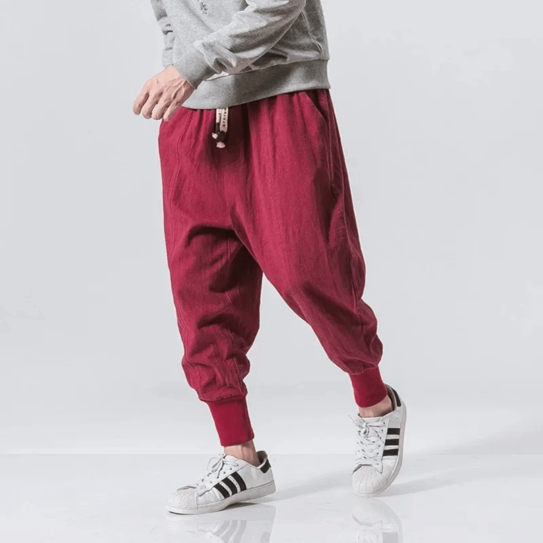 Japanische Kezno Hosen Slim Fit Berlin Stil
