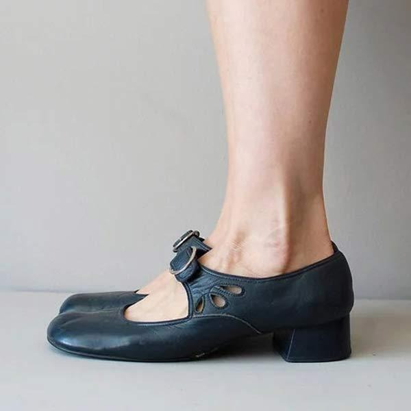 Damen Schuhe Frühling Schnallenriemen Modern
