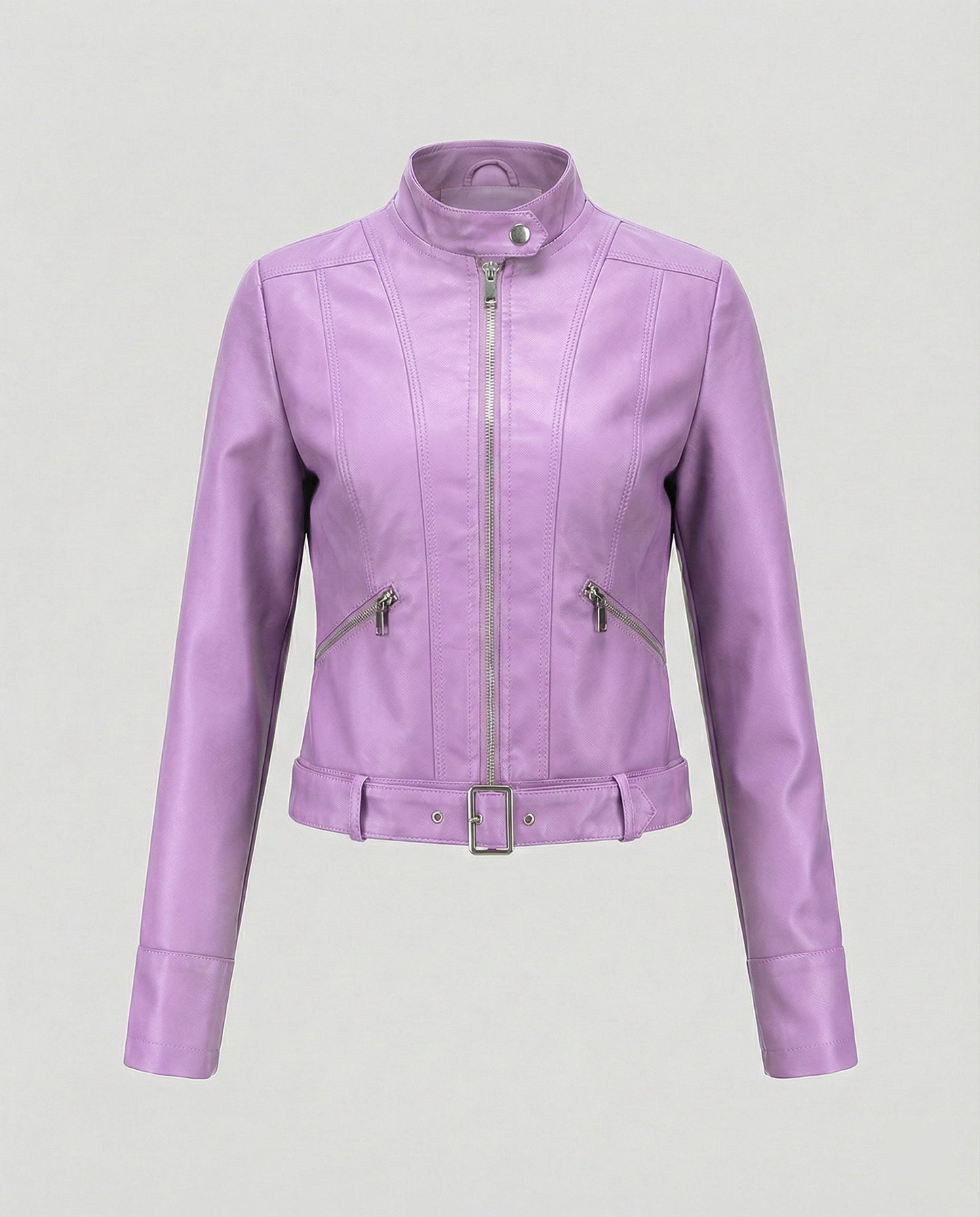 Lederjacke Damen Edel Kurz Schwarz