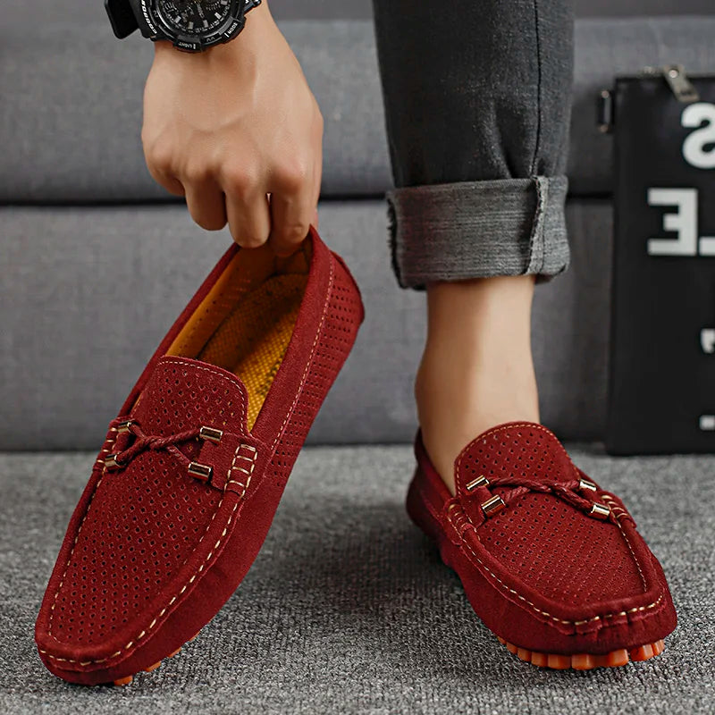 Lederschuhe Herren Atmungsaktiv Bequem