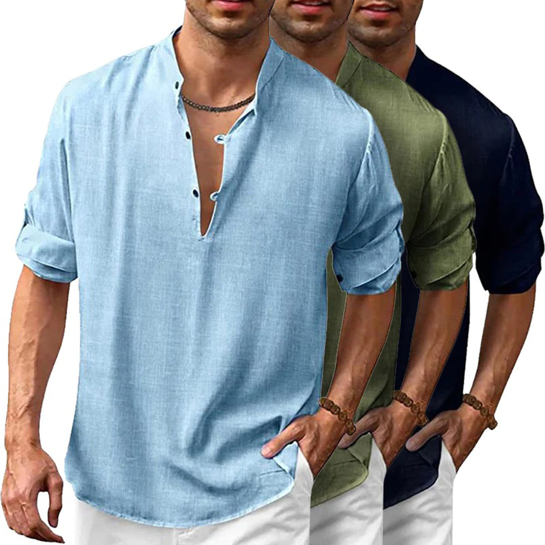 Stylishes Herrenhemd Bequem Modern Slimfit